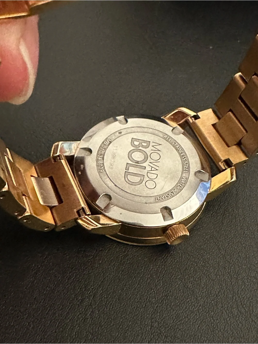 Movado Bold Watches with crystals pre owned